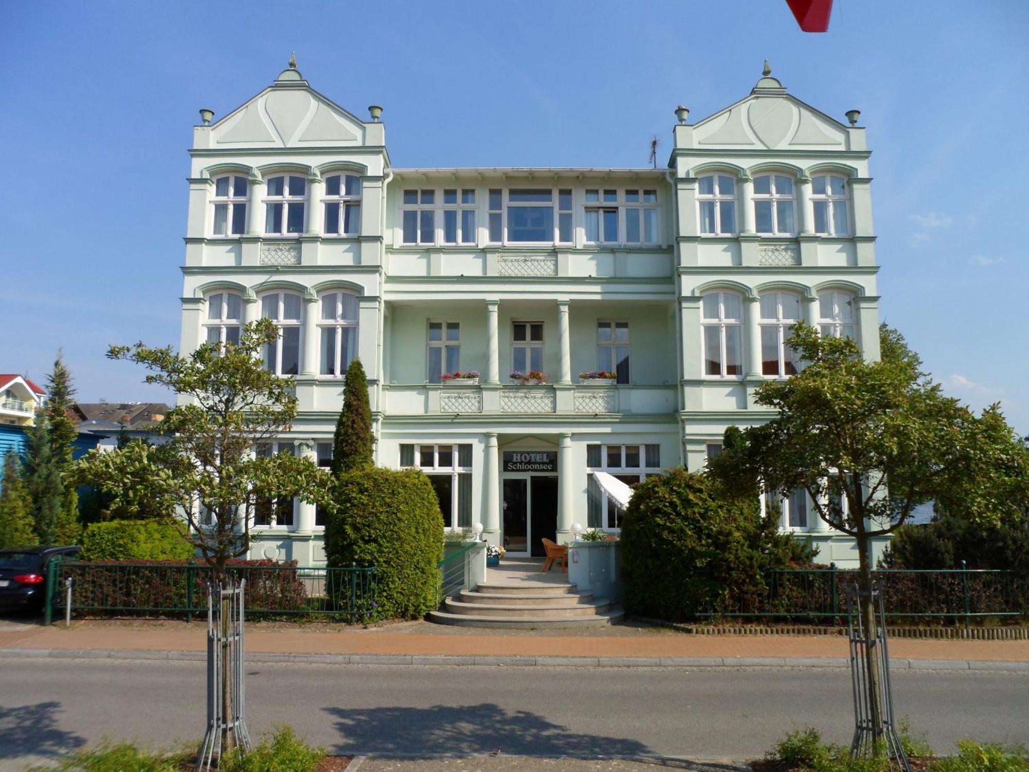 Hotel Schloonsee Garni Seebad Bansin Exterior foto