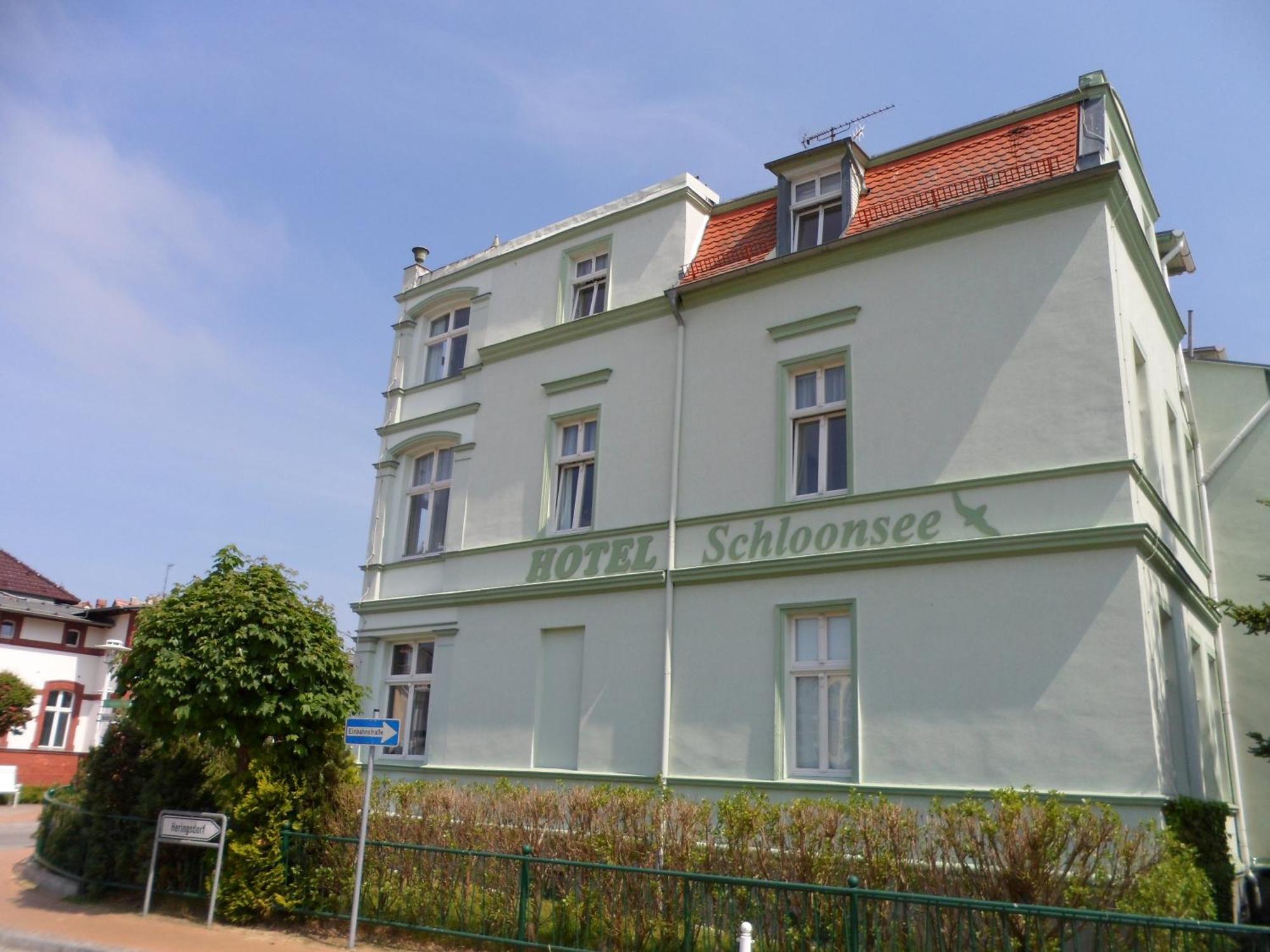 Hotel Schloonsee Garni Seebad Bansin Exterior foto