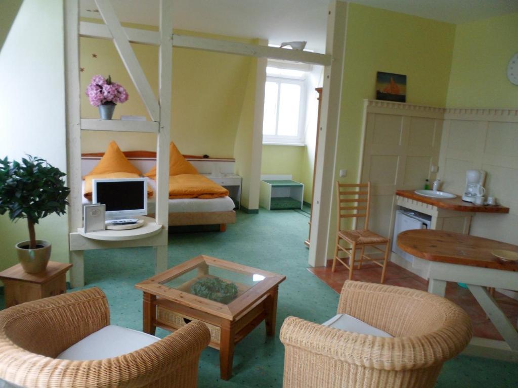 Hotel Schloonsee Garni Seebad Bansin Zimmer foto