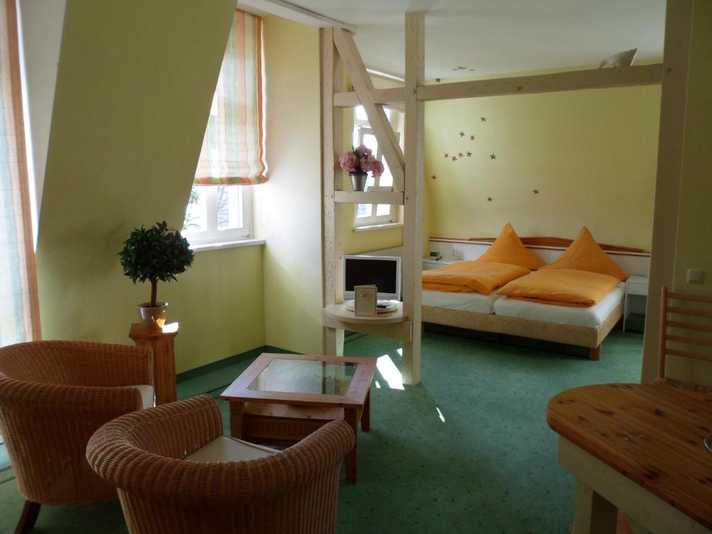 Hotel Schloonsee Garni Seebad Bansin Zimmer foto